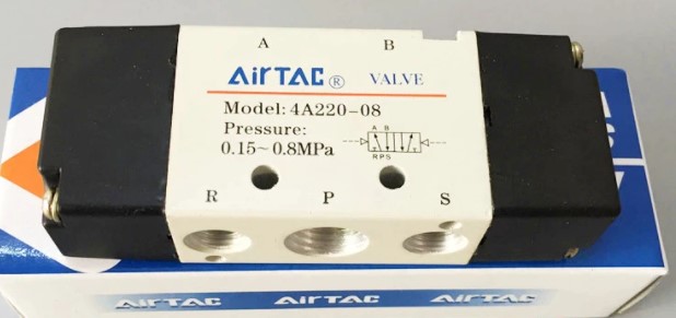 โซลินอยด์วาล์ว5/2 ควบคุมด้วยลม Air Valve รุ่น4A Series - Image 3