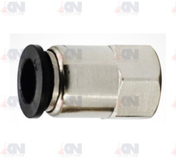 CPCF-fitting ข้อต่อแบบพลาสติก ทองเหลืองชุบนิเกิล รุ่น CPCF ข้อต่อตรง เกลียวใน