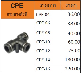 ข้อต่อทองเหลืองชุบนิเกิลฝาสีดำ รุ่นCPE