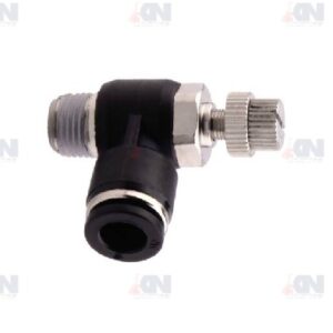 ข้อต่อทองเหลือชุบนิเกิล รุ่น JSL สปีดคอนโทรล เกลียวนอก