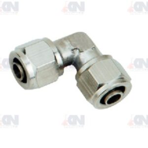 ข้อต่องอ 90°C ทองเหลืองชุบนิเกิล รุ่น KLV