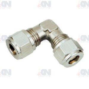 ข้อต่อตาไก่งอ 90°C เสียบสายสองด้าน รุ่น KTV