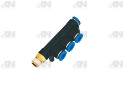 SPKB-Fitting ข้อต่อ 4 ทาง มีเกลียวนอก รุ่น SPKB